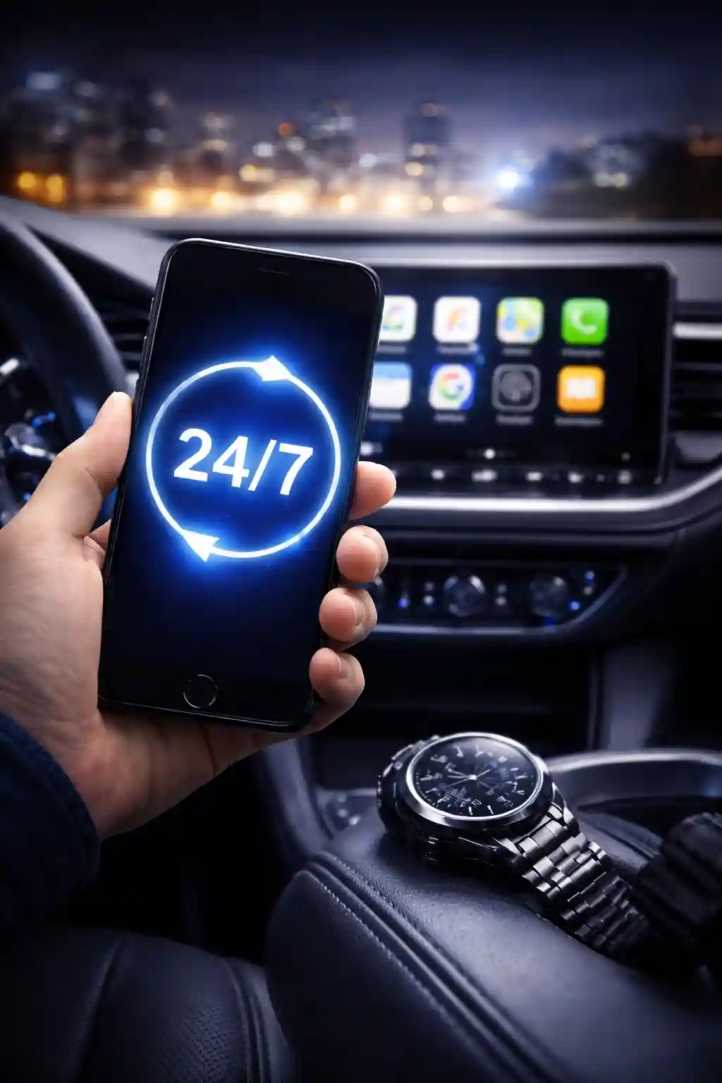 24/7 bereikbaar voor auto elektronica service