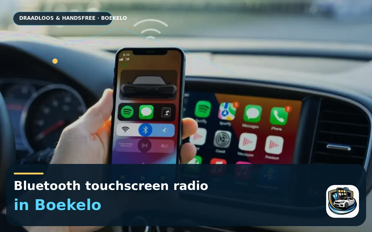 CarPlay Inbouwen Boekelo — Bluetooth touchscreen radio en handsfree bediening