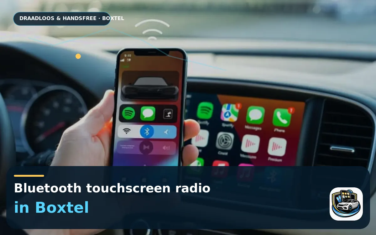 CarPlay Inbouwen Boxtel — Bluetooth touchscreen radio en handsfree bediening