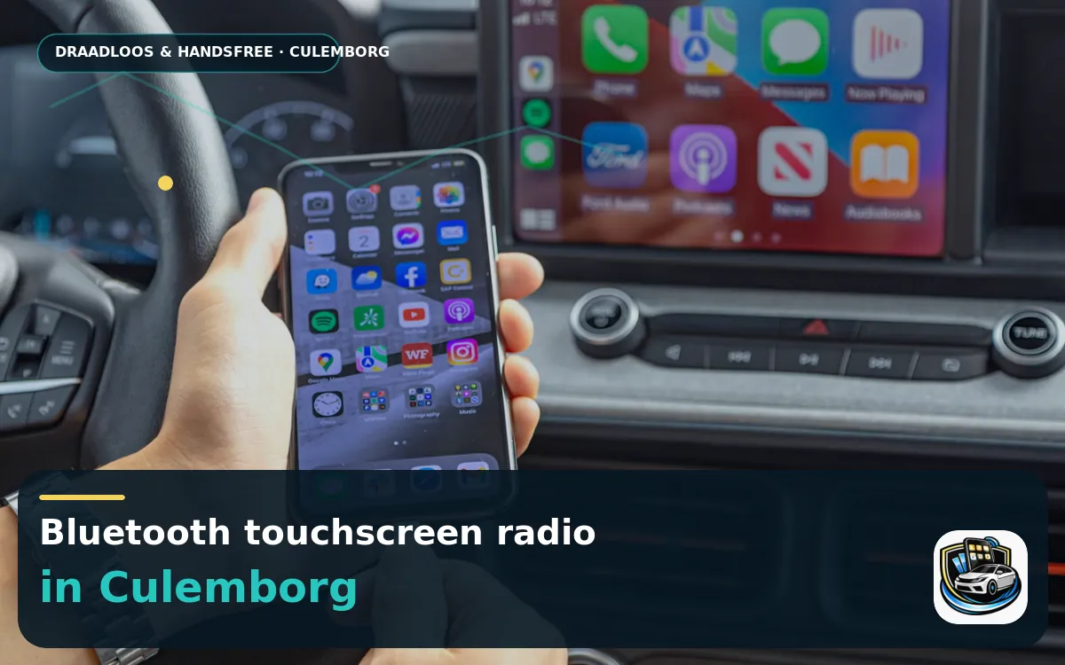 CarPlay Inbouwen Culemborg — Bluetooth touchscreen radio en handsfree bediening