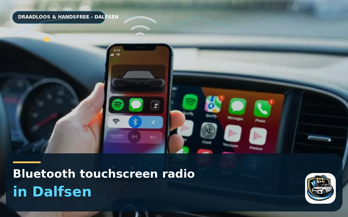 CarPlay Inbouwen Dalfsen — Bluetooth touchscreen radio en handsfree bediening