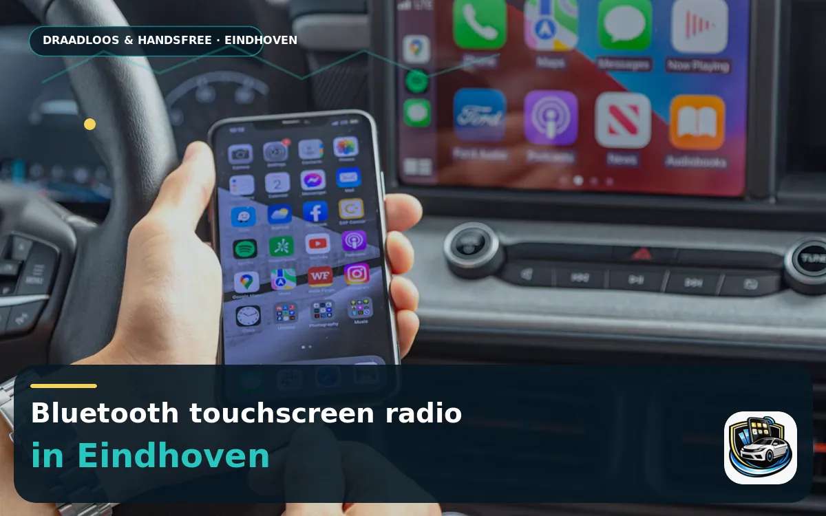 CarPlay Inbouwen Eindhoven — Bluetooth touchscreen radio en handsfree bediening