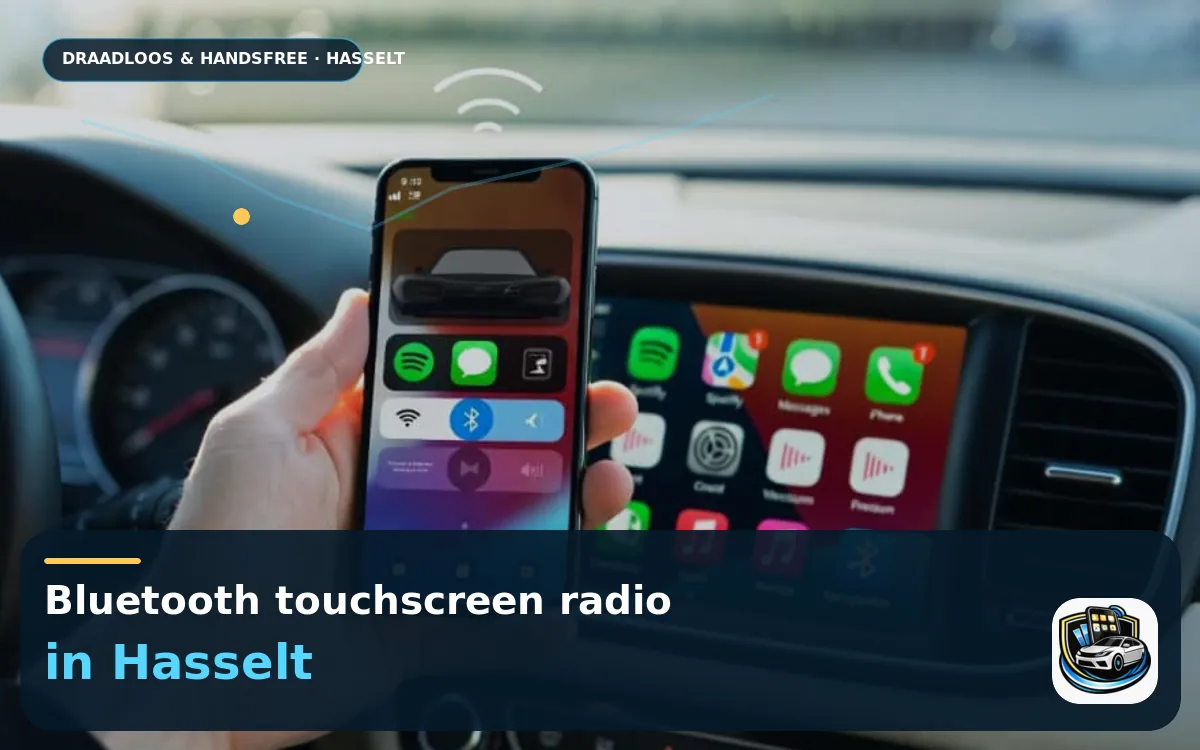 CarPlay Inbouwen Hasselt — Bluetooth touchscreen radio en handsfree bediening