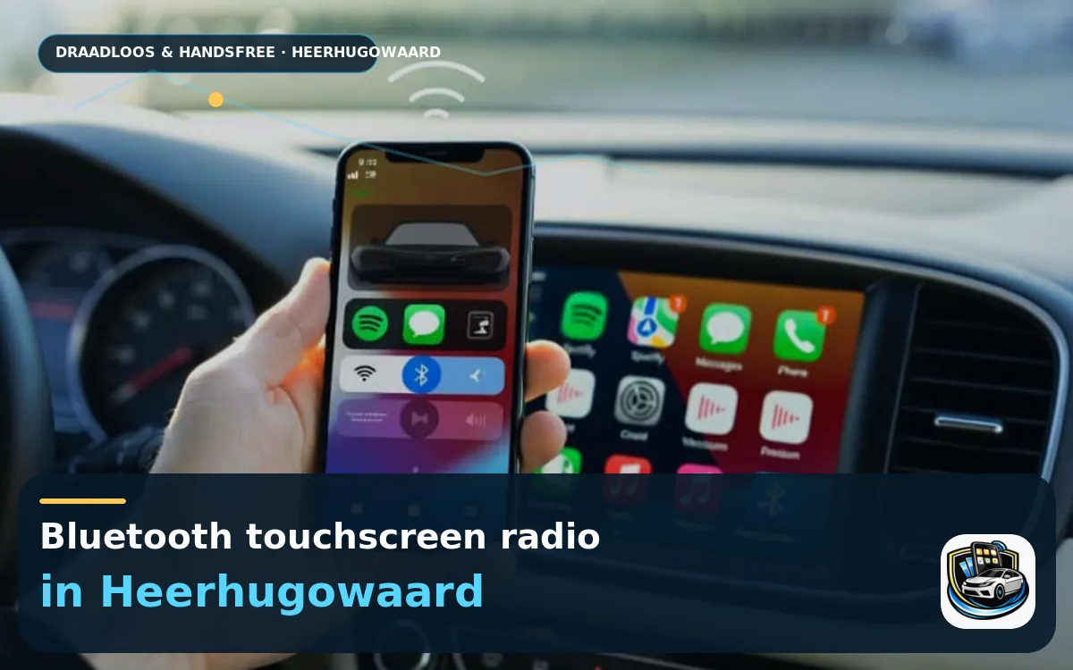 CarPlay Inbouwen Heerhugowaard — Bluetooth touchscreen radio en handsfree bediening