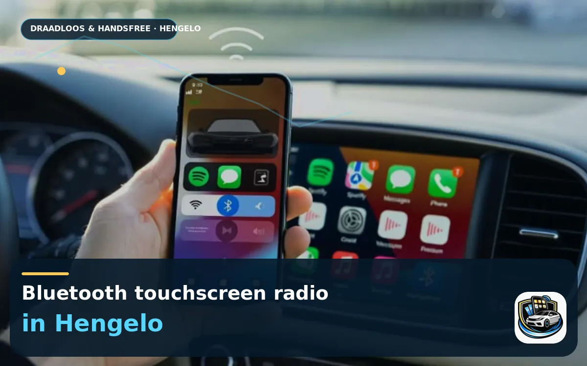 CarPlay Inbouwen Hengelo — Bluetooth touchscreen radio en handsfree bediening