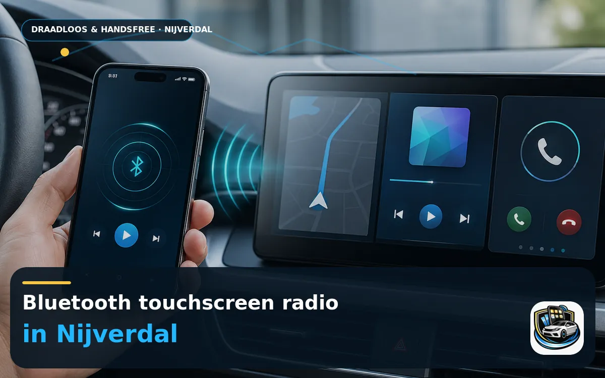 CarPlay Inbouwen Nijverdal — Bluetooth touchscreen radio en handsfree bediening