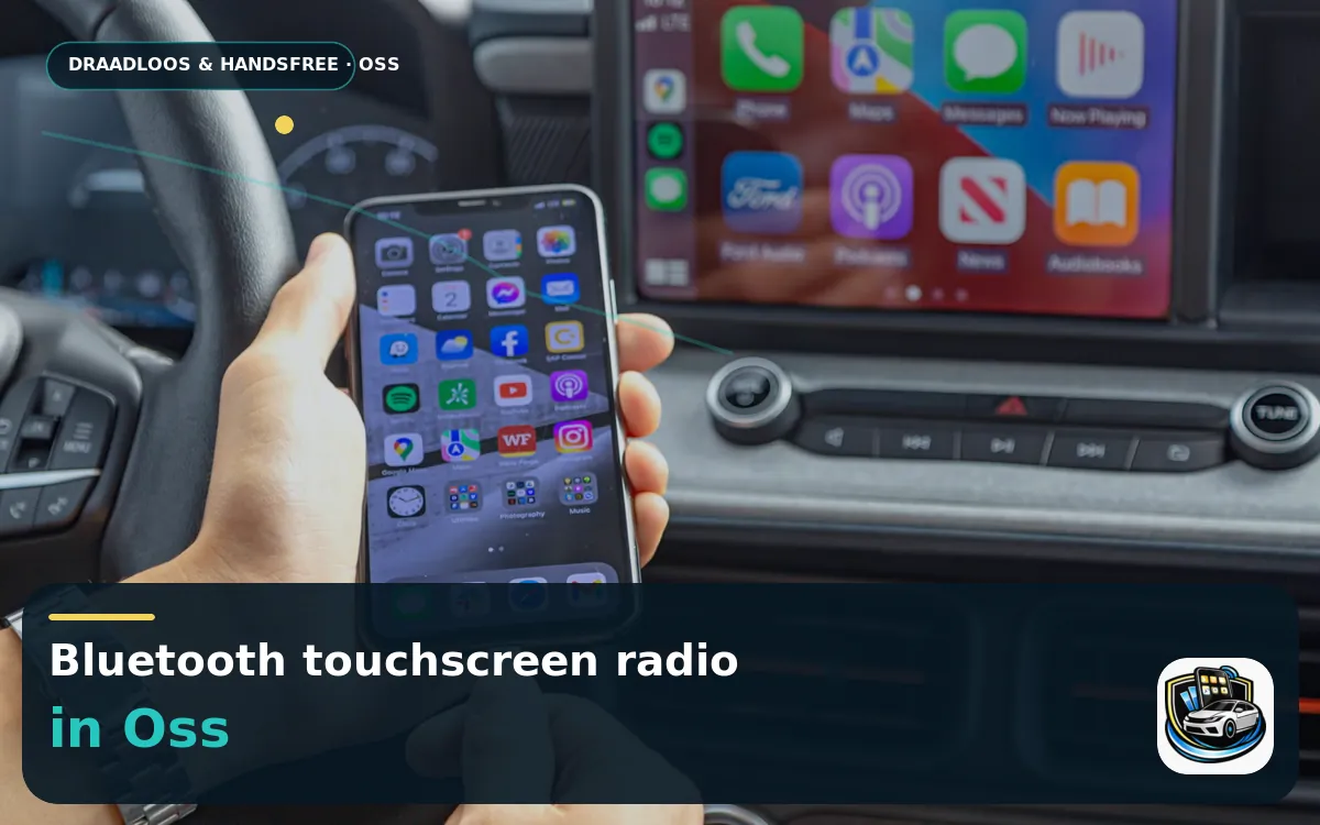 CarPlay Inbouwen Oss — Bluetooth touchscreen radio en handsfree bediening