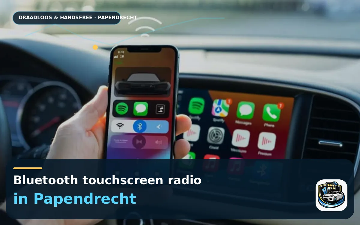 CarPlay Inbouwen Papendrecht — Bluetooth touchscreen radio en handsfree bediening