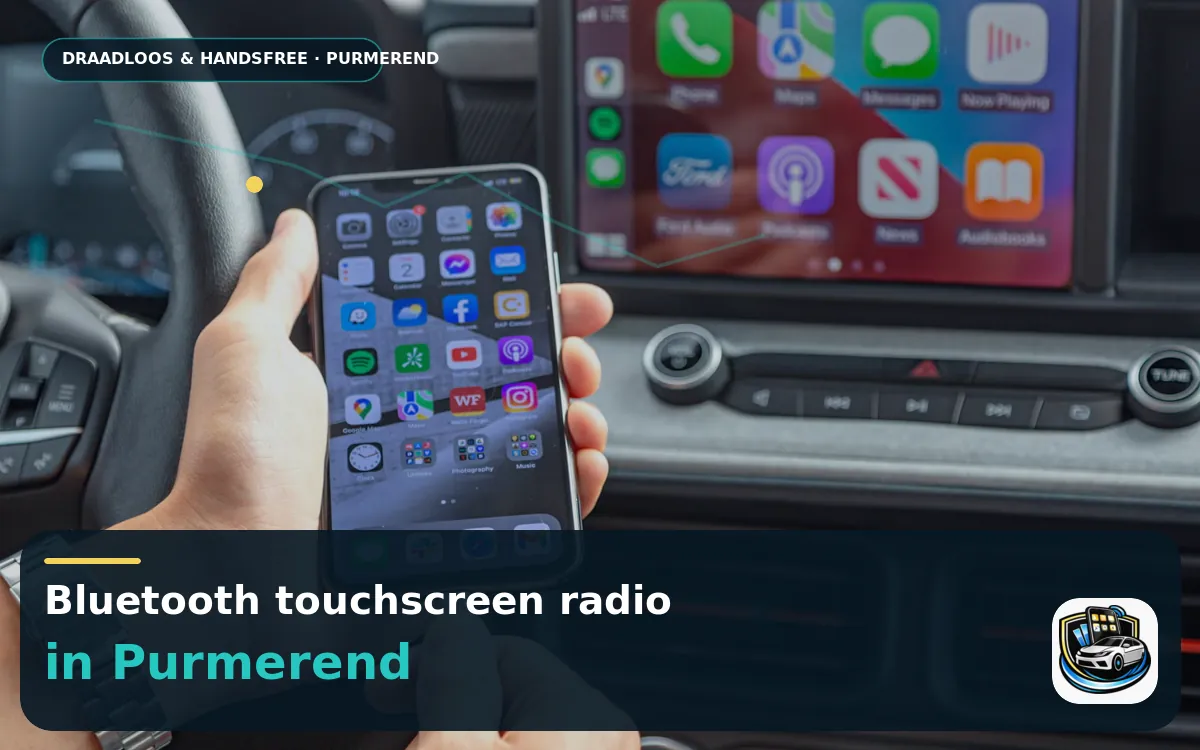 CarPlay Inbouwen Purmerend — Bluetooth touchscreen radio en handsfree bediening