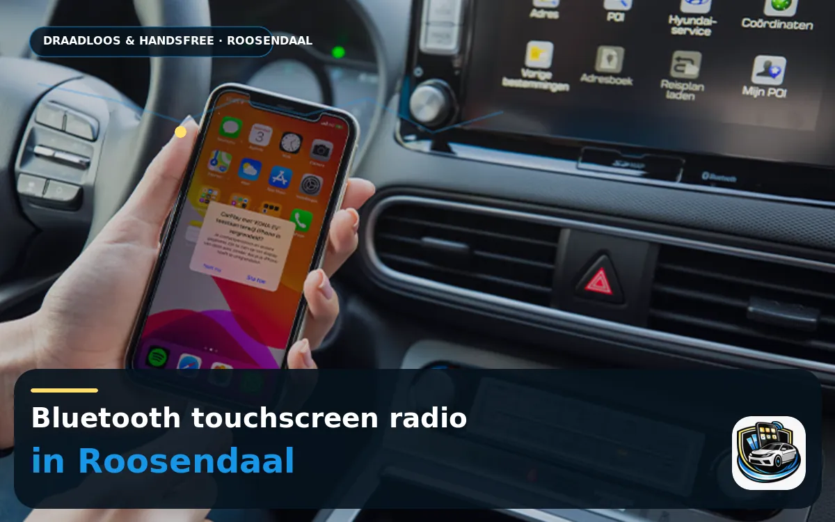 CarPlay Inbouwen Roosendaal — Bluetooth touchscreen radio en handsfree bediening