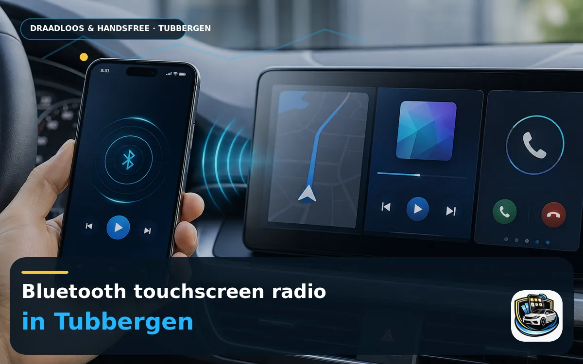 CarPlay & Android Auto Inbouw Tubbergen — Bluetooth touchscreen radio en handsfree bediening