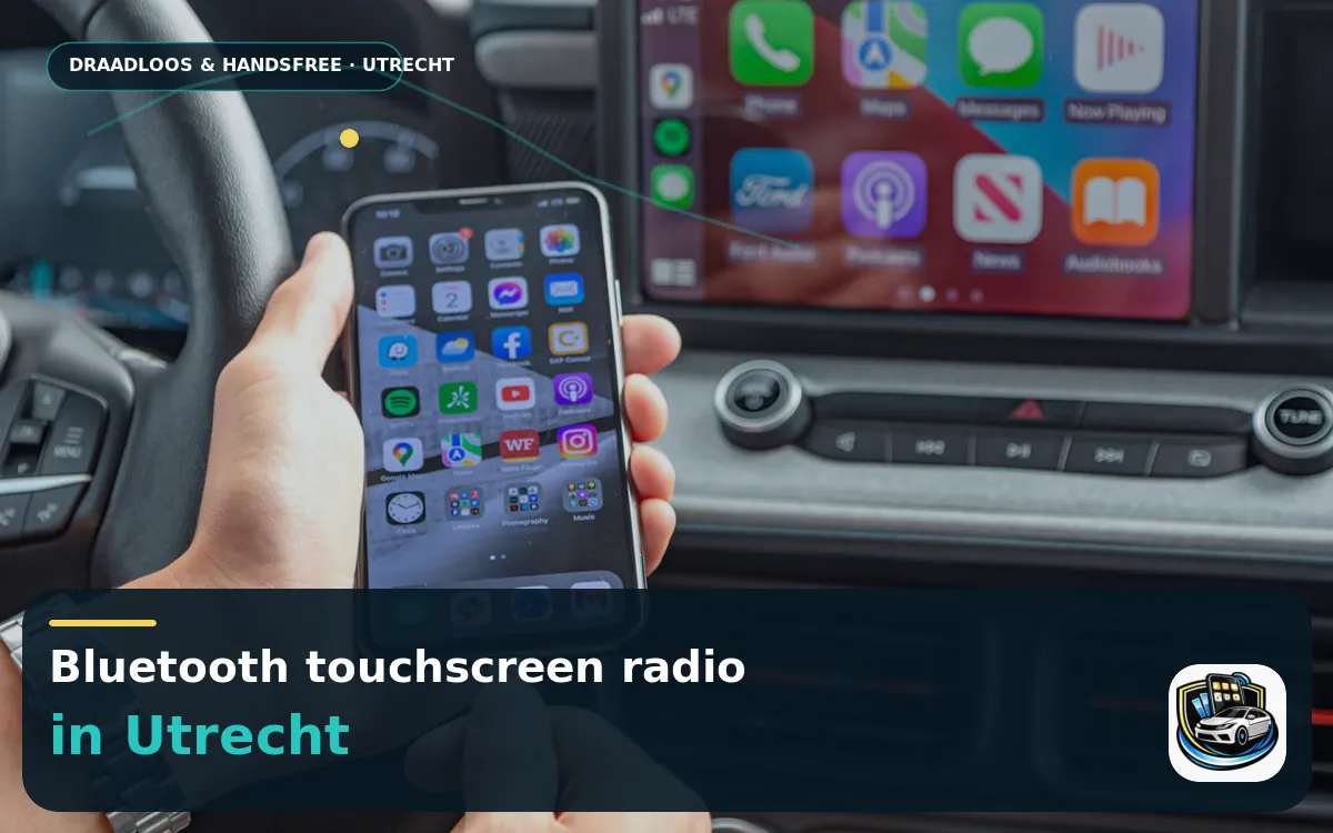 CarPlay Inbouwen Utrecht — Bluetooth touchscreen radio en handsfree bediening