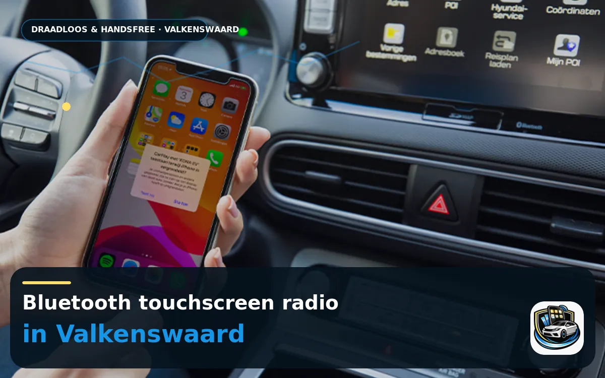 CarPlay Inbouwen Valkenswaard — Bluetooth touchscreen radio en handsfree bediening