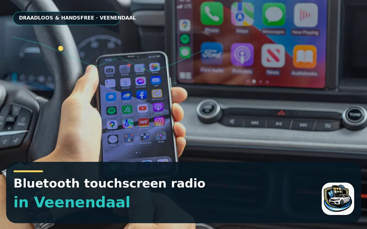 CarPlay Inbouwen Veenendaal — Bluetooth touchscreen radio en handsfree bediening