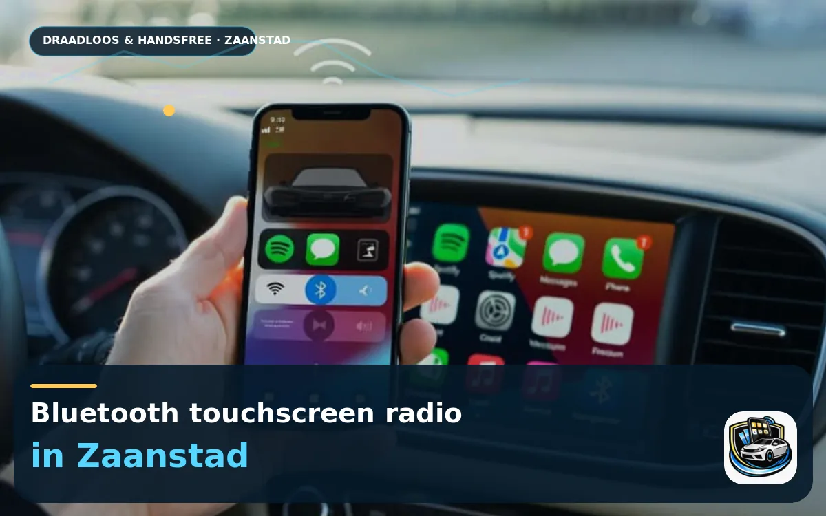 CarPlay Inbouwen Zaanstad — Bluetooth touchscreen radio en handsfree bediening